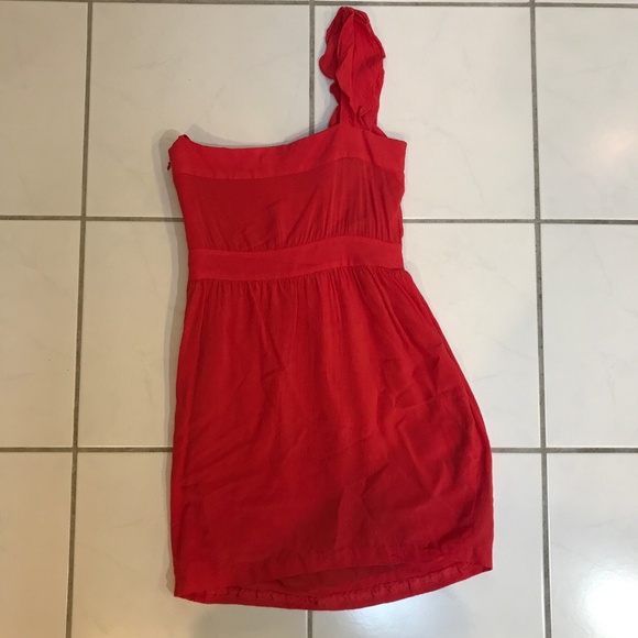 BCBG reddish/coral mini dress - Picture 2 of 4